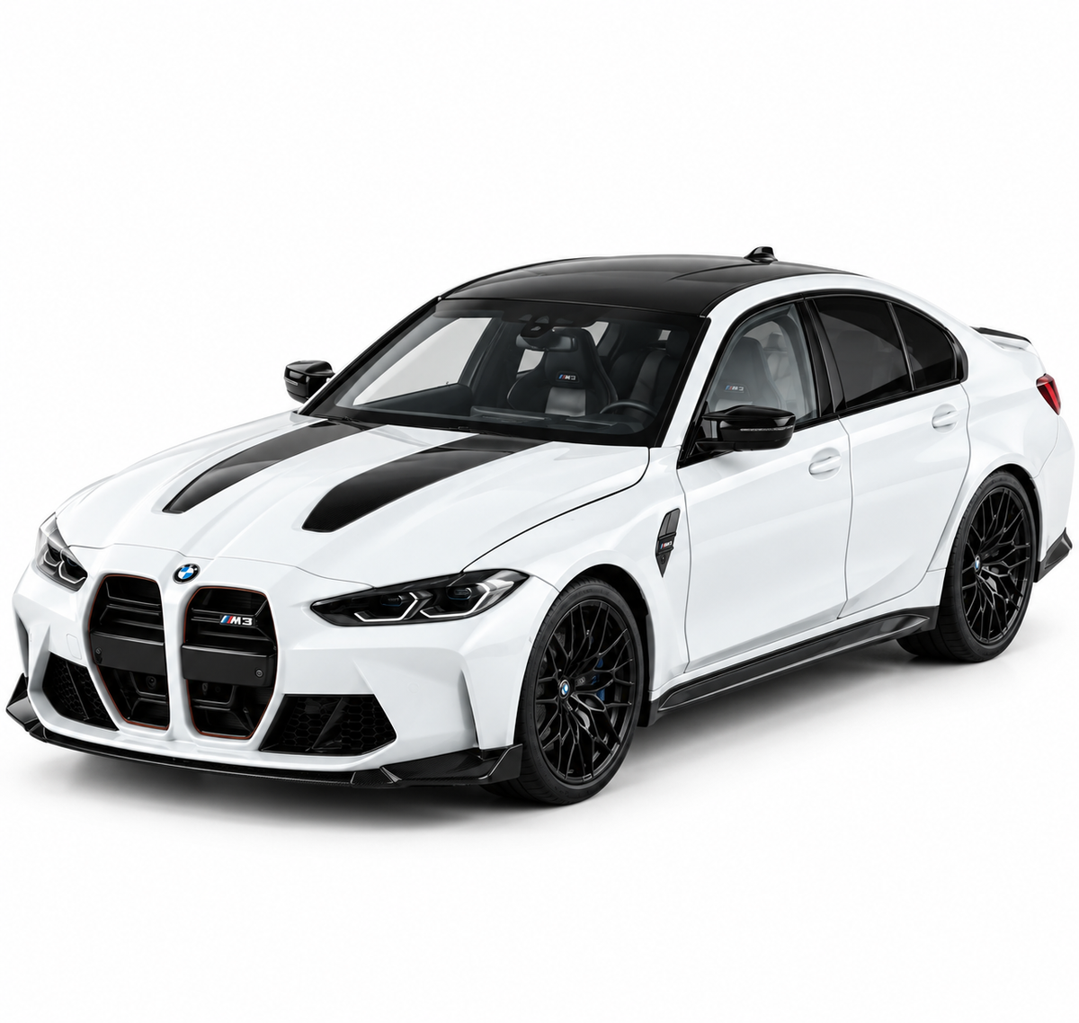 Maqueta BMW M3 Competition G80 a escala 1:18